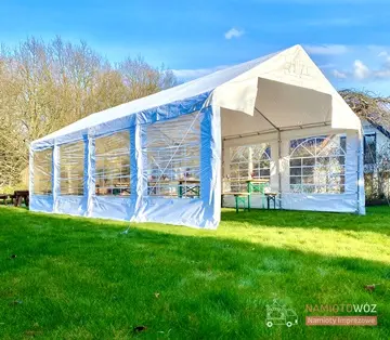 namioty imprezowe wynajem 4x8m